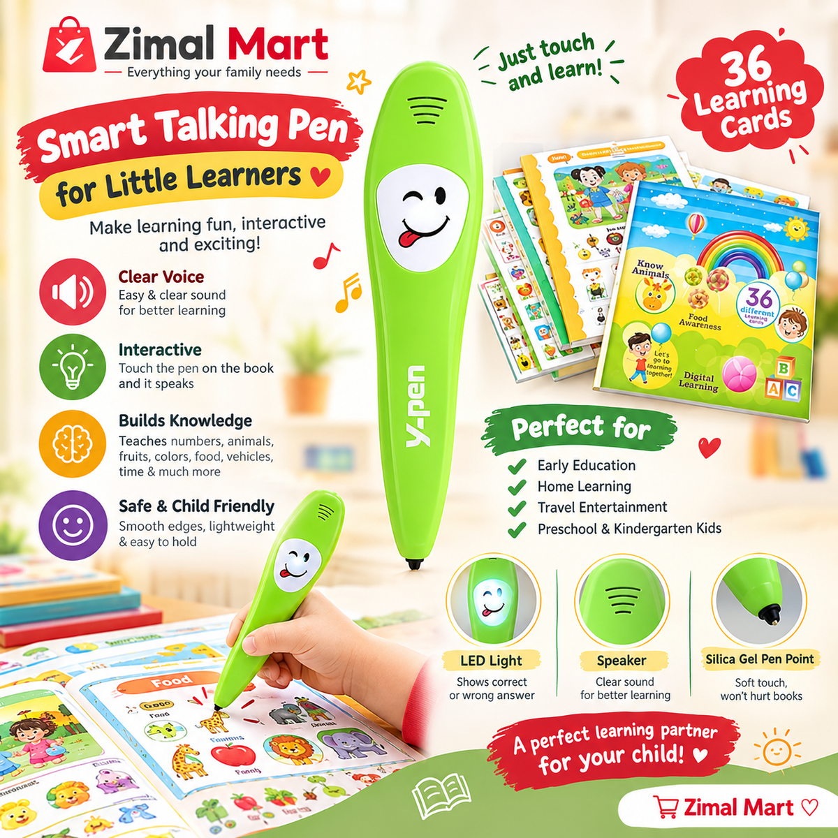 smart learning book for kids
