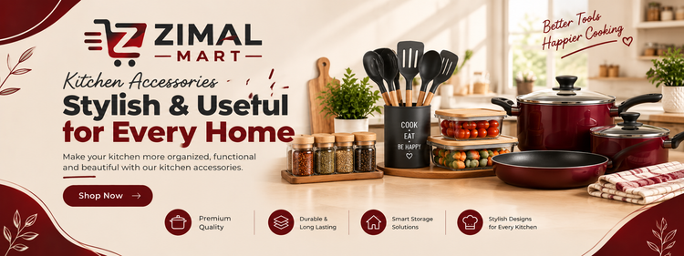 Kitchen accessories and practical kitchen essentials from Zimal Mart