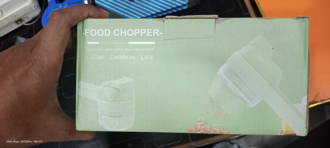 4-in-1 electric vegetable cutter kitchen gadget for chopping vegetables and herbs