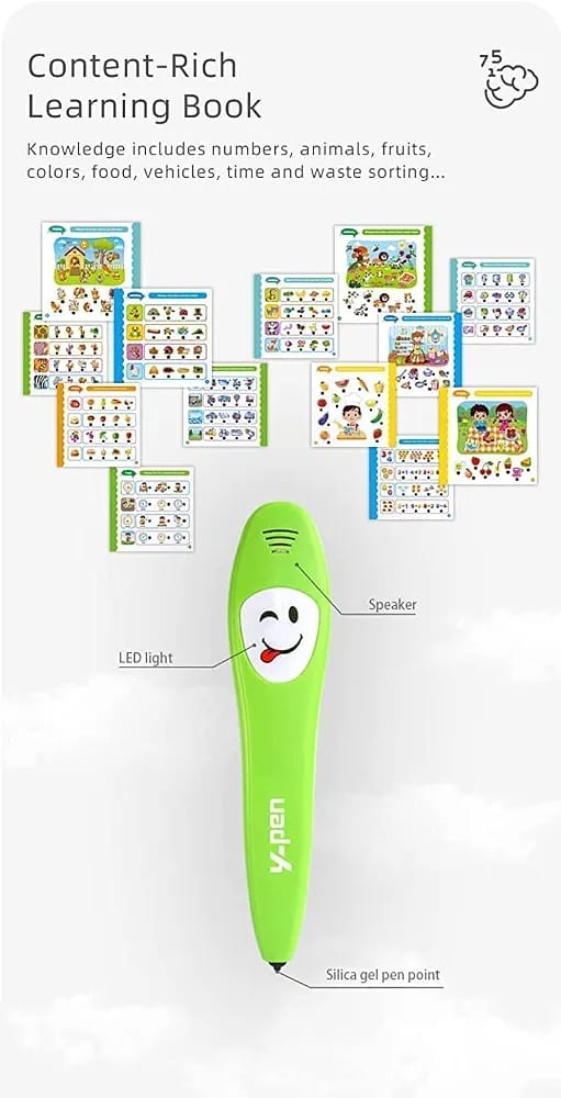 Preschool educational book featuring 36 interactive learning pages.