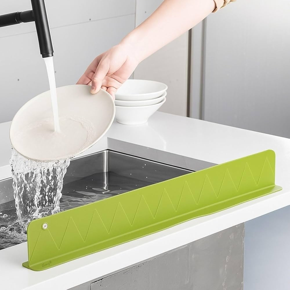 Silicone sink splash guard available in assorted random colors